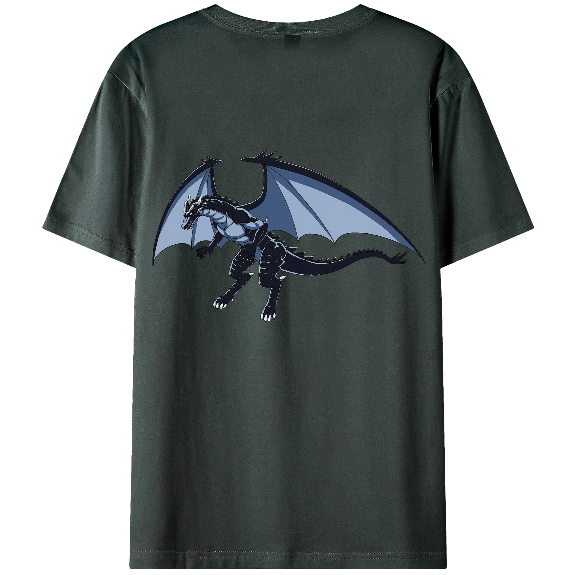 （画像用） 転スラ Regarding Reincarnated to Slime 綿100％ メンズ半袖Tシャツ（バックプリント） 通気性